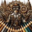 Steampunk Coloring Adventure